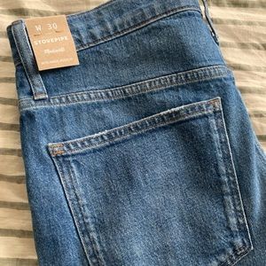 Madewell Stovepipe Jeans